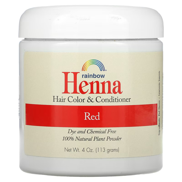 Rainbow Research, Henna, Hair Color and Conditioner, Red, 4 oz (113 g)