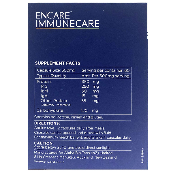 Encare ImmuneCare 60 caps