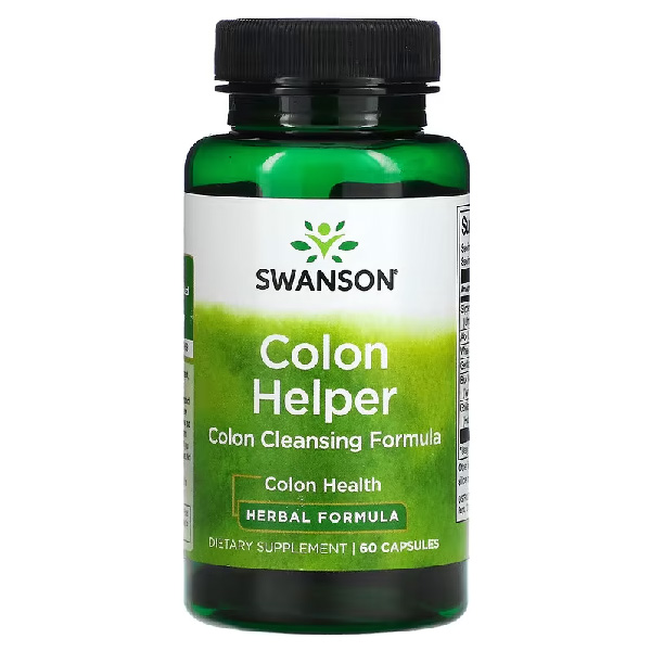 Swanson Colon Helper Colon Cleansing Formula 60 Capsules