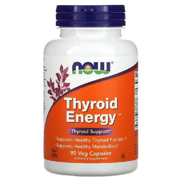 NOW Foods Thyroid Energy 90 Veg Capsules