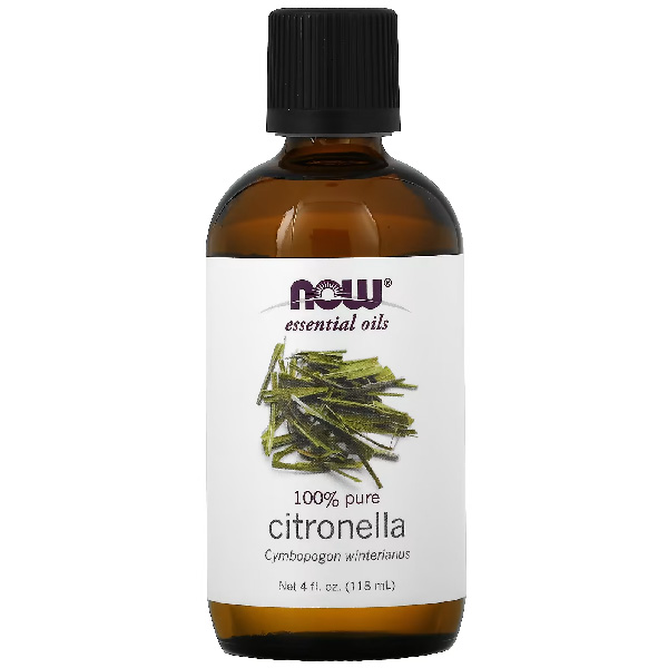 NOW Foods Essential Oils Citronella 100% Pure 118ml