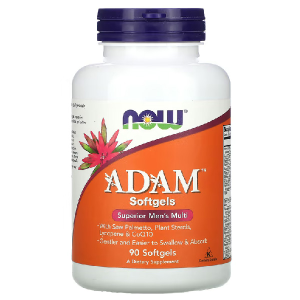 NOW Foods ADAM Superior Men's Multi 90 Softgels