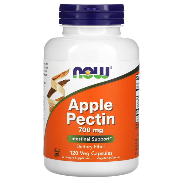 NOW Foods Apple Pectin 700mg 120 Veg Capsules