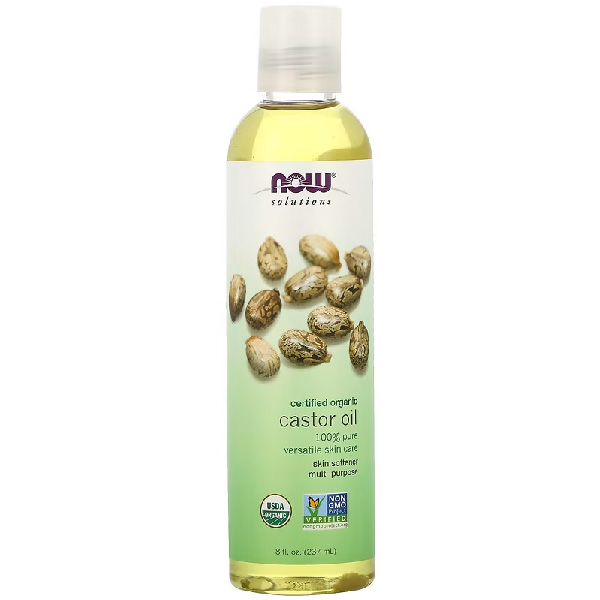 NOW Foods Castor Oil Certified Organic 237ml