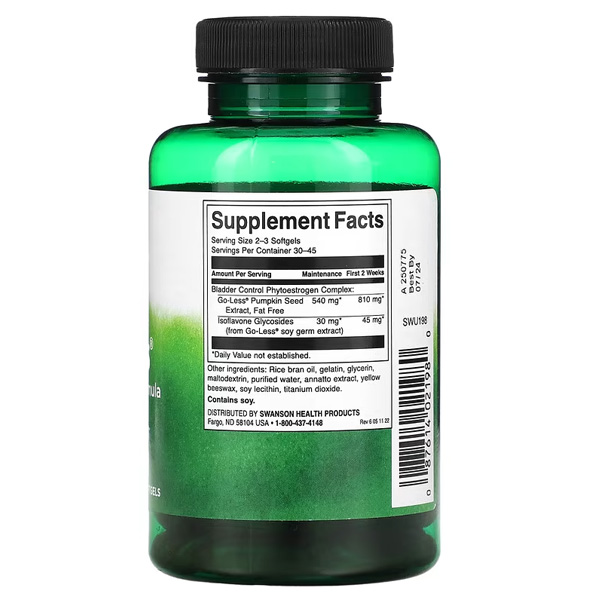 Swanson Go-Less 90 Softgels