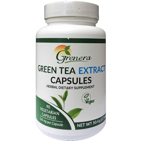 Grenera Green Tea Extract Capsules 90 Vege Caps