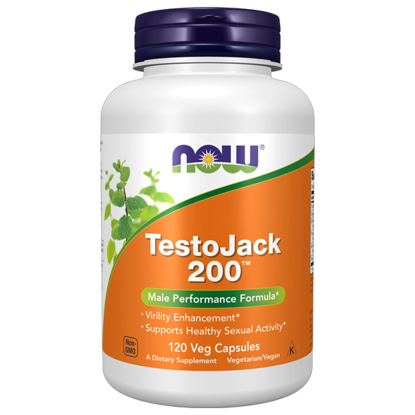 NOW Foods TestoJack 200 Veg Capsules