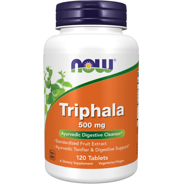 NOW Foods Triphala 500 mg 120 Tablets