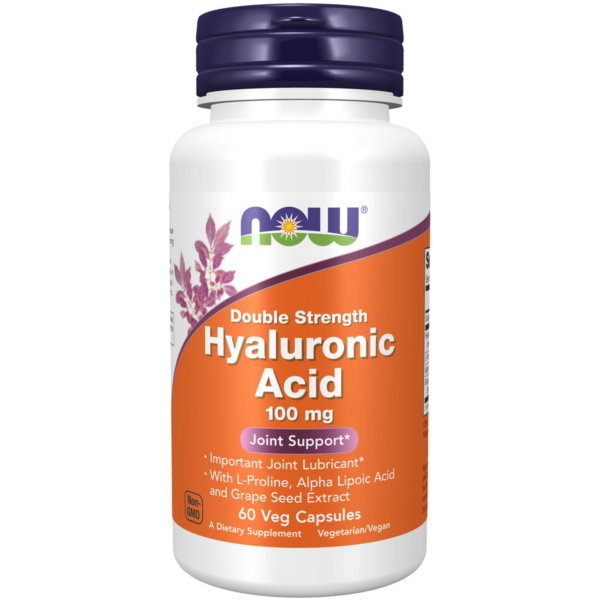 Hyaluronic Acid, Double Strength 100 mg 60VC