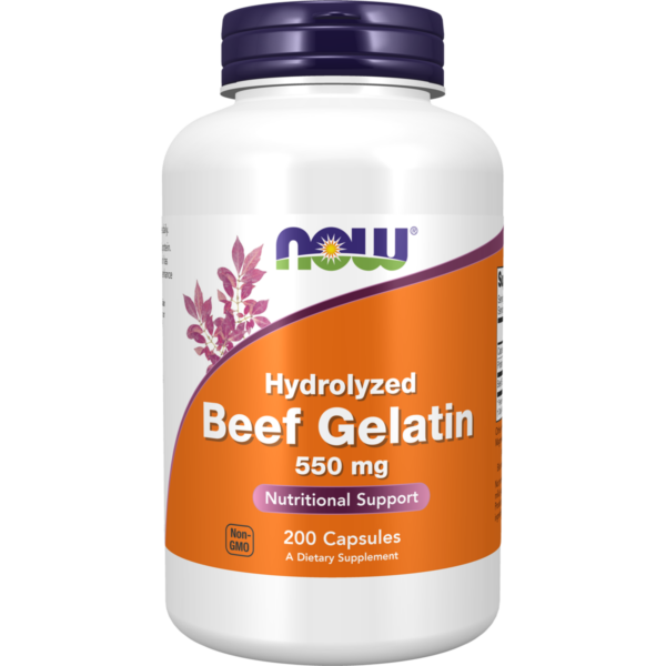 Hydrolyzed Beef Gelatin 550 mg 200C