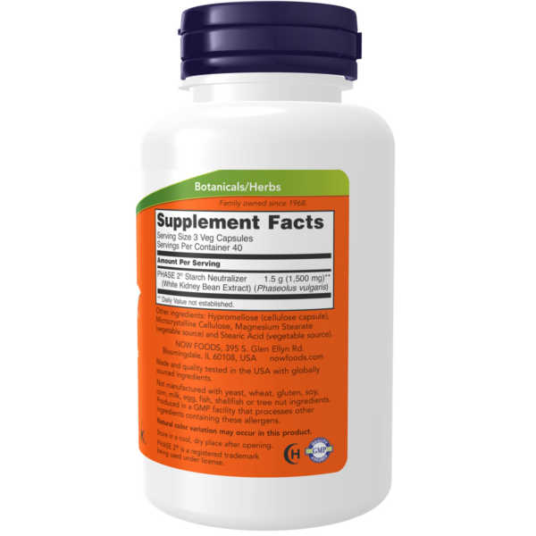 Phase 2® 500 mg Starch Neutraliser 120VC - Image 2