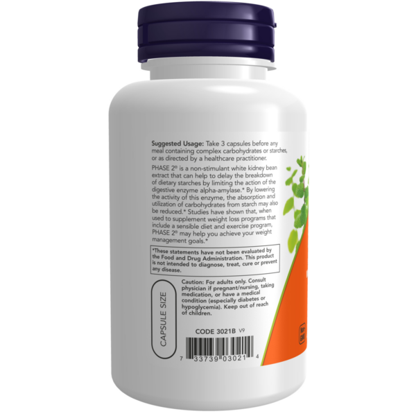 Phase 2® 500 mg Starch Neutraliser 120VC - Image 3