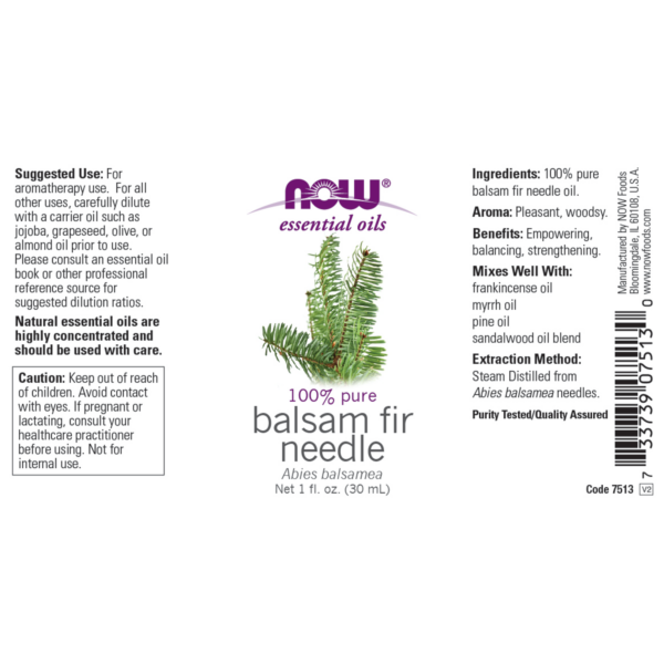 Balsam Fir Needle Oil 100% 30ml (Abies balsamea) - Image 2