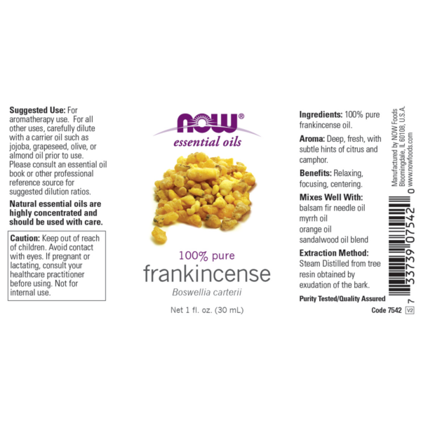 Frankincense Oil 100% Pure 30ml (Boswellia Carterii) - Image 2