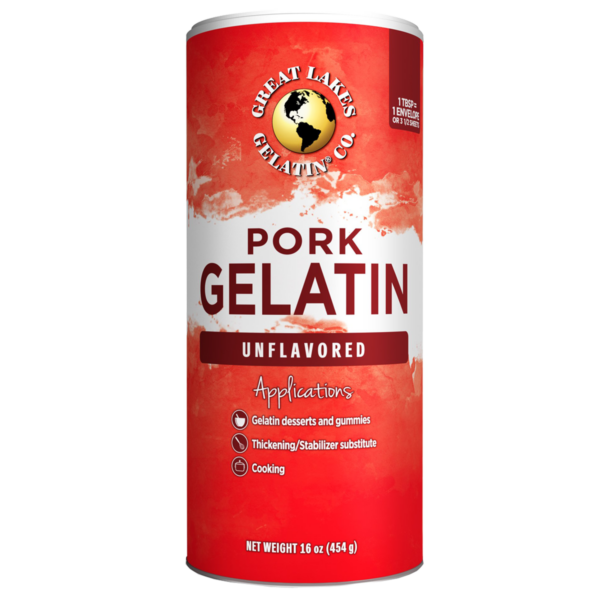 Great Lakes Gelatin - Pork Hide Gelatin 454g