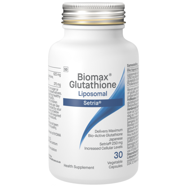 Biomax® Glutathione 625mg Liposomal 30VC