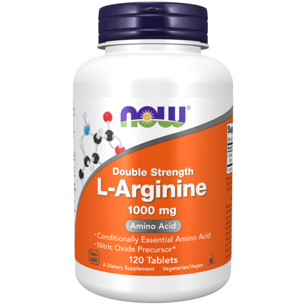 L-Arginine, Double Strength 1000 mg 120T