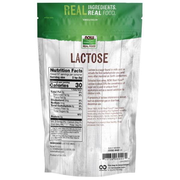 Lactose Powder 454g - Image 2