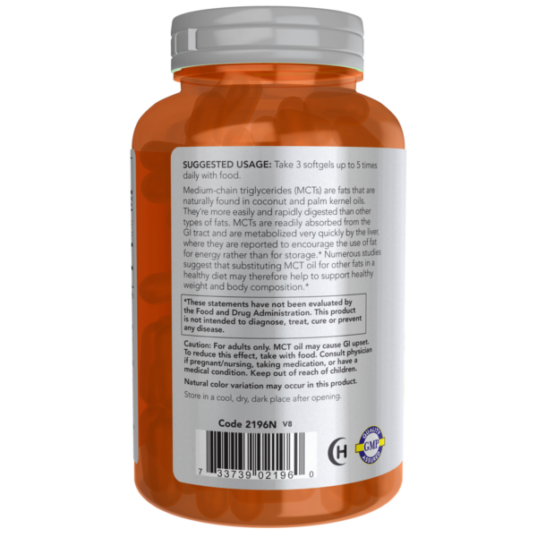 MCT Oil 1000mg 150SG - Image 2