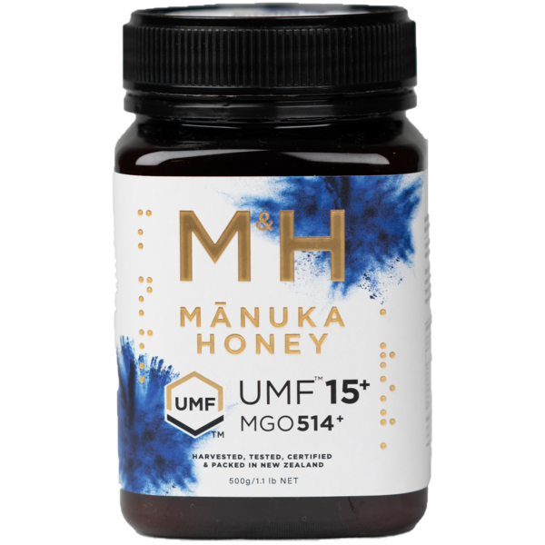 M&H UMF 15+ Manuka Honey 250g & 500g - Image 2