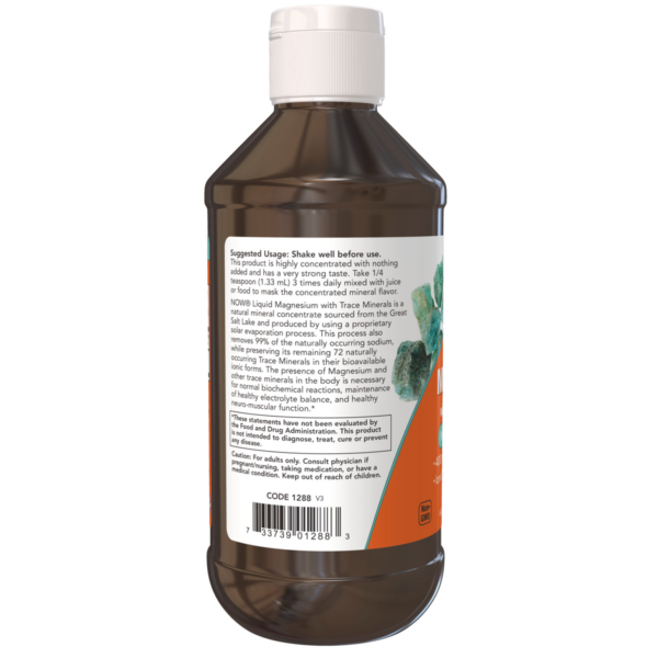 Magnesium Liquid with Trace Minerals 237ml - Image 3