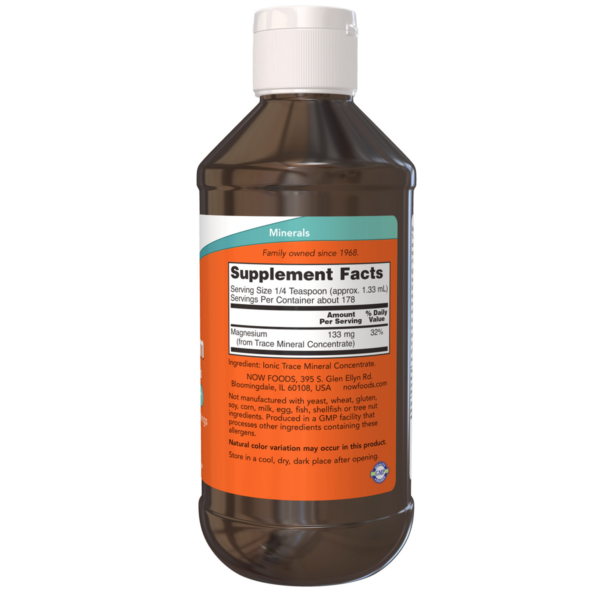 Magnesium Liquid with Trace Minerals 237ml - Image 2