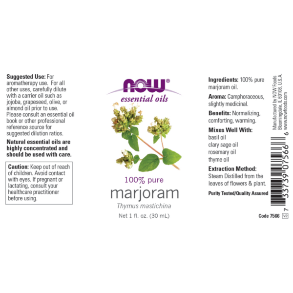 Marjoram Oil 30ml (Thymus Mastichina) - Image 2