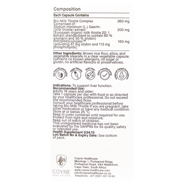 Bio-Milk Thistle Complex Liposomal 30VC - Image 2