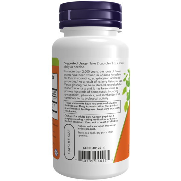 Panax Ginseng 500mg 100VC - Image 2