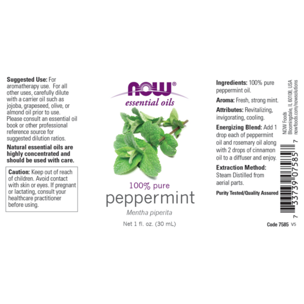 Peppermint Oil 30ml, 59ml, 118ml & 473ml (Mentha Piperita) - Image 8