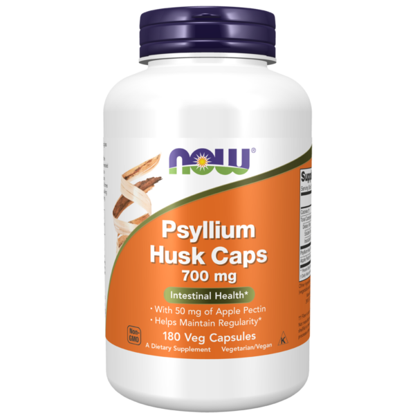 Psyllium Husk 700mg plus Pectin 180C