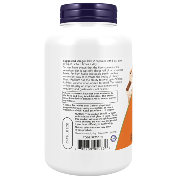 Psyllium Husk 700mg plus Pectin 180C - Image 3