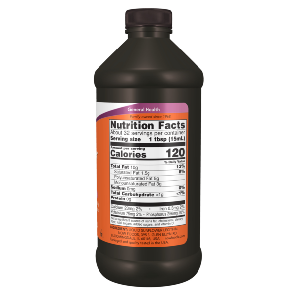 Sunflower Lecithin Liquid 473ml - Image 2