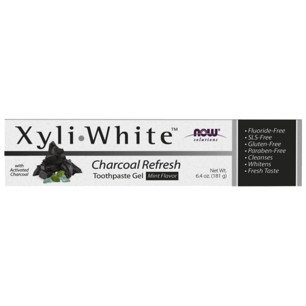 XyliWhite, Toothpaste Gel - Charcoal Refresh Mint 181g - Image 3